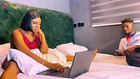 juicy pussy squirts on nigerian pornstar