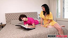 Step mom dped by her horny step sons