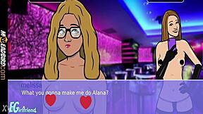 Strip Club Night With Mature Lesbian Dancing