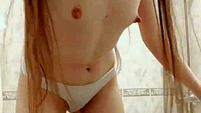 Pissing girl i really want to pee i undress and pee in the bath right through my panties and then i squeeze them into your mouth