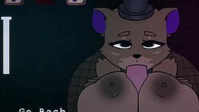 Five nights at fuzzboobs freddy titjob