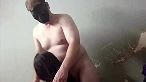Masked Daddy Fucks Teen Slut Doggystyle