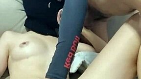 whipped cream covered her pussy and breasts