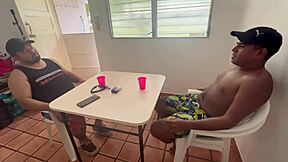 wife fucked by friend while husband cooks
