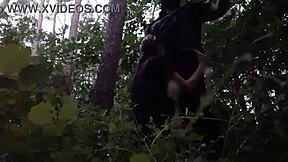 i fuck stepsister mouth in woods to hide