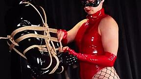 Hands Free Orgasm While Turning Upside Down In Bondage