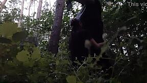 i fuck stepsister mouth in woods to hide