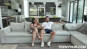 Charlotte sins and kenna james fuck hard in football gear