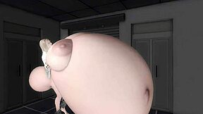Secretary Belly Inflation