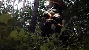 i fuck stepsister mouth in woods to hide