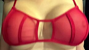 Italian big tits milf artemisia love shows her juicy boobs in bra