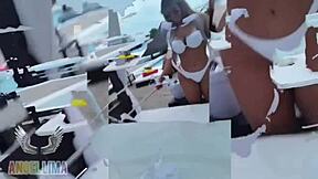 Angel Lima appears in a series of homemade Peruvian videos