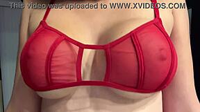 Italian big tits milf artemisia love shows her juicy boobs in bra