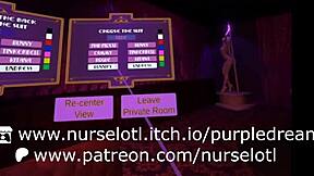 Rogue take good cares of you vr game purple dream cosplay