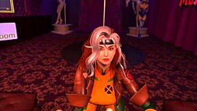 Rogue take good cares of you vr game purple dream cosplay
