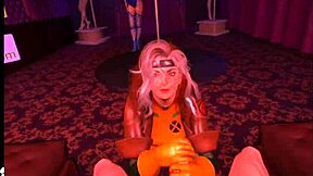Rogue take good cares of you vr game purple dream cosplay