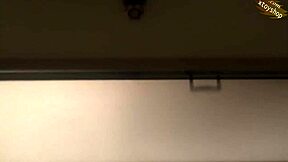 hot step sister spied in shower