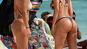 anitta looks hot on beach