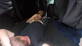 Hazel haze fucked in strangers van