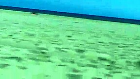 biracial teen chick gets fucked hard at the beach