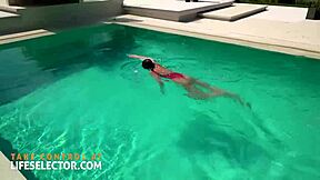 blonde slut gets fucked raw by friend while sucking his wife