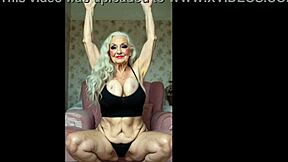 Big Titty And Fat Ass Having Granny Nina Wants You To Breed Her