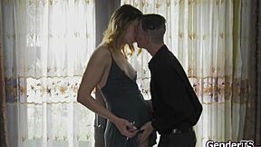 Big Cock Tgirl Casey Kisses Anals Lover