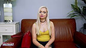 Starlette storm blonde hottie sloppy bj handjob rimjob toy play heat