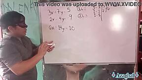 asian roleplay creampie equation with japanese actress