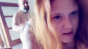 transando de manhã com a milf gordinha ruiva deliciosa
