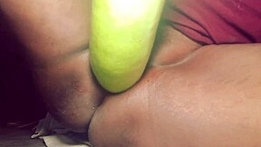 village women fucking with bottle gourd part 2