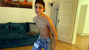 Happy gypsy boy dancing for the last time