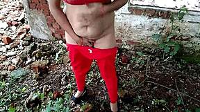 stepmom gets fucked in jungle after daddy leaves