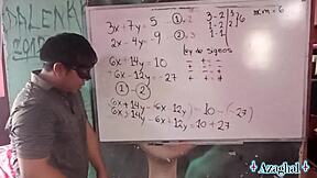 asian roleplay creampie equation with japanese actress