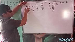 asian roleplay creampie equation with japanese actress