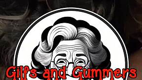 granny gummer sucks cock