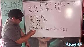 asian roleplay creampie equation with japanese actress