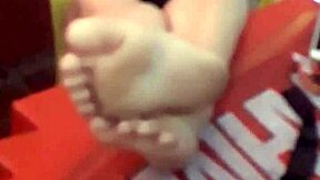 Close up feet focus