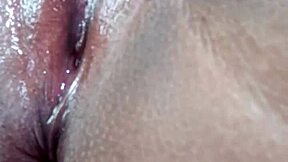 close up pov vaginal and anal exploration with oil