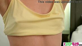 tiny tits stepsister wants stepbro advice on her ass