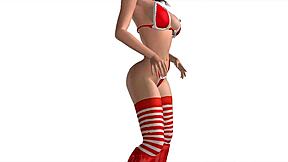 vampiric lesbian uses toy on slaves