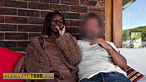 Horny big ass ebony teen 18+ coco pounded on huge dick