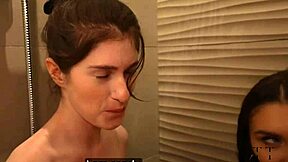 Instead of club they fuck in shower