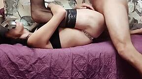 Amateur Casting With Skinny Petite Russian Milf Model