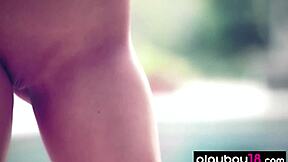 Glamorous all natural nude teen annette white shows flexible body
