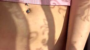 Horny amateur enjoys dickriding with small tits