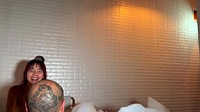 Allison sweet fucks in the jacuzzi