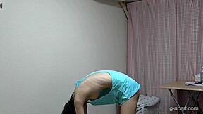 slender naked girl shizuka gets baggy clothes nip slip
