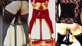 sissyslut kandi kane the brazilian shemale gets drilled by 15 bbc