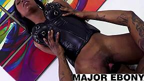 Rome fucks mochas throat making drool cover her big tits